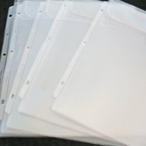 Creative Memories AccessoryBinder Sticker Protectors 5 sheets Full Sheet Sticker